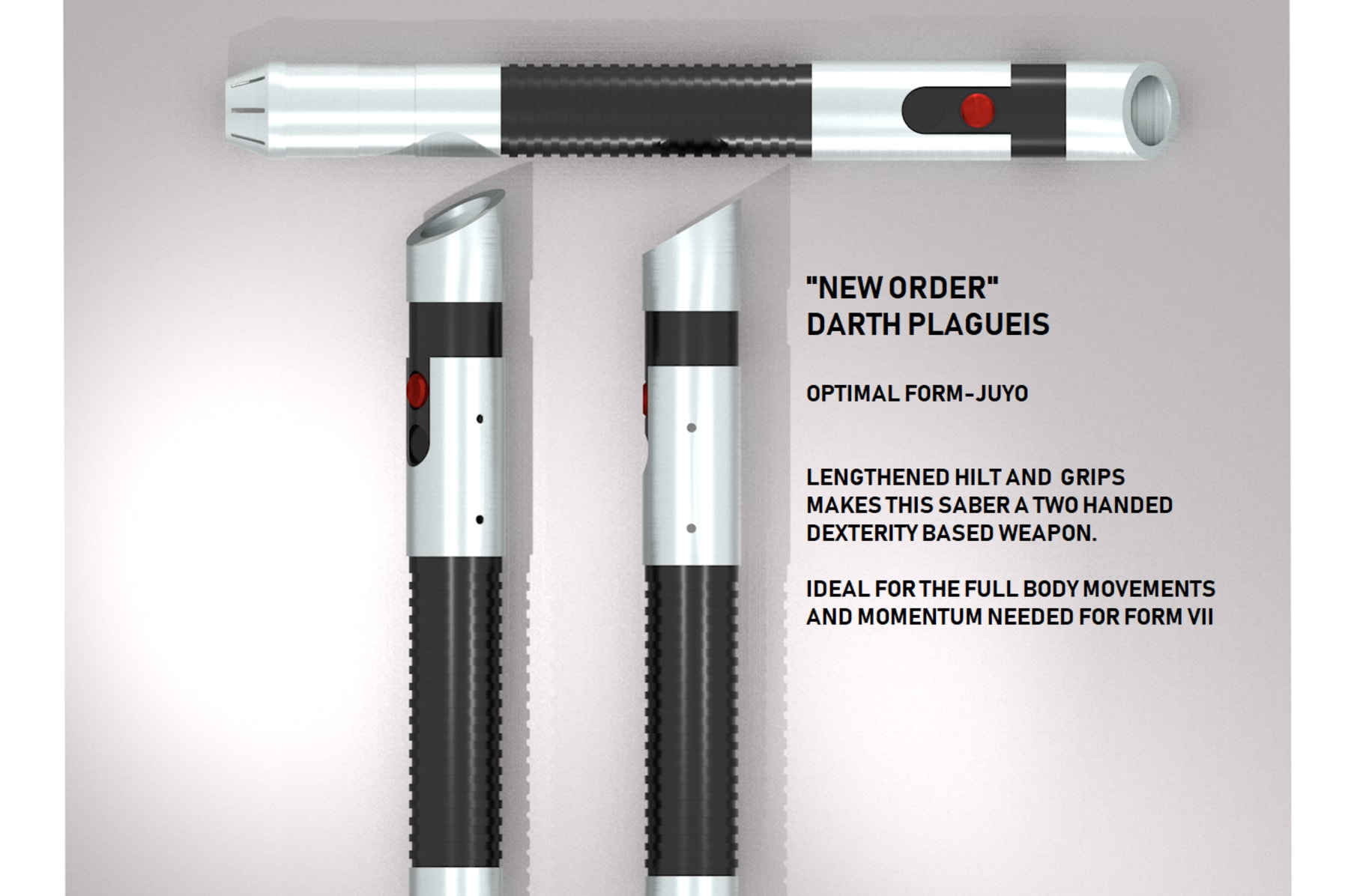 Darth plagueis lightsaber form clearance