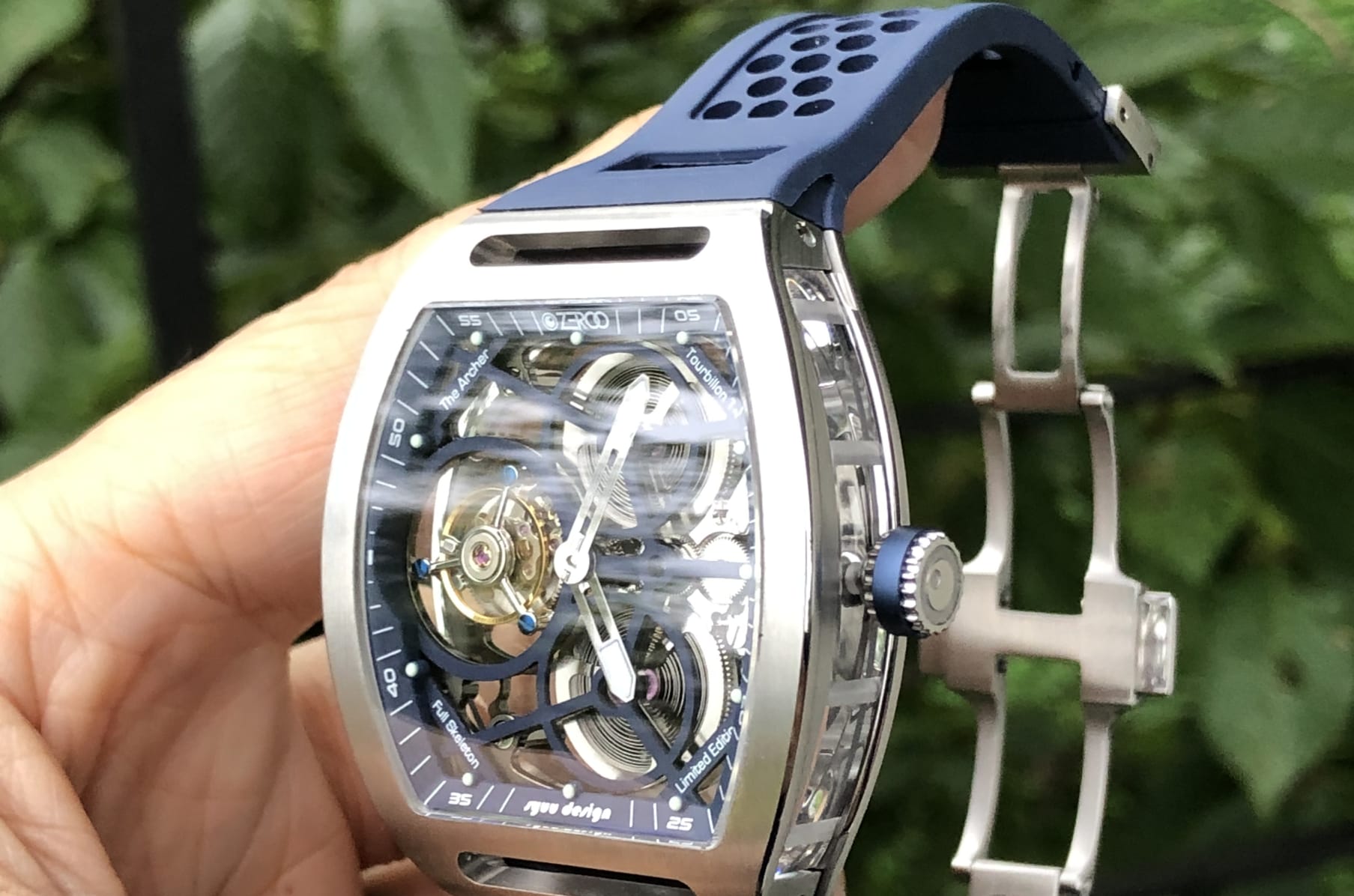 ZEROO T4 THE ARCHER FULL SKELETON TOURBILLON – ZEROO TIME Co.