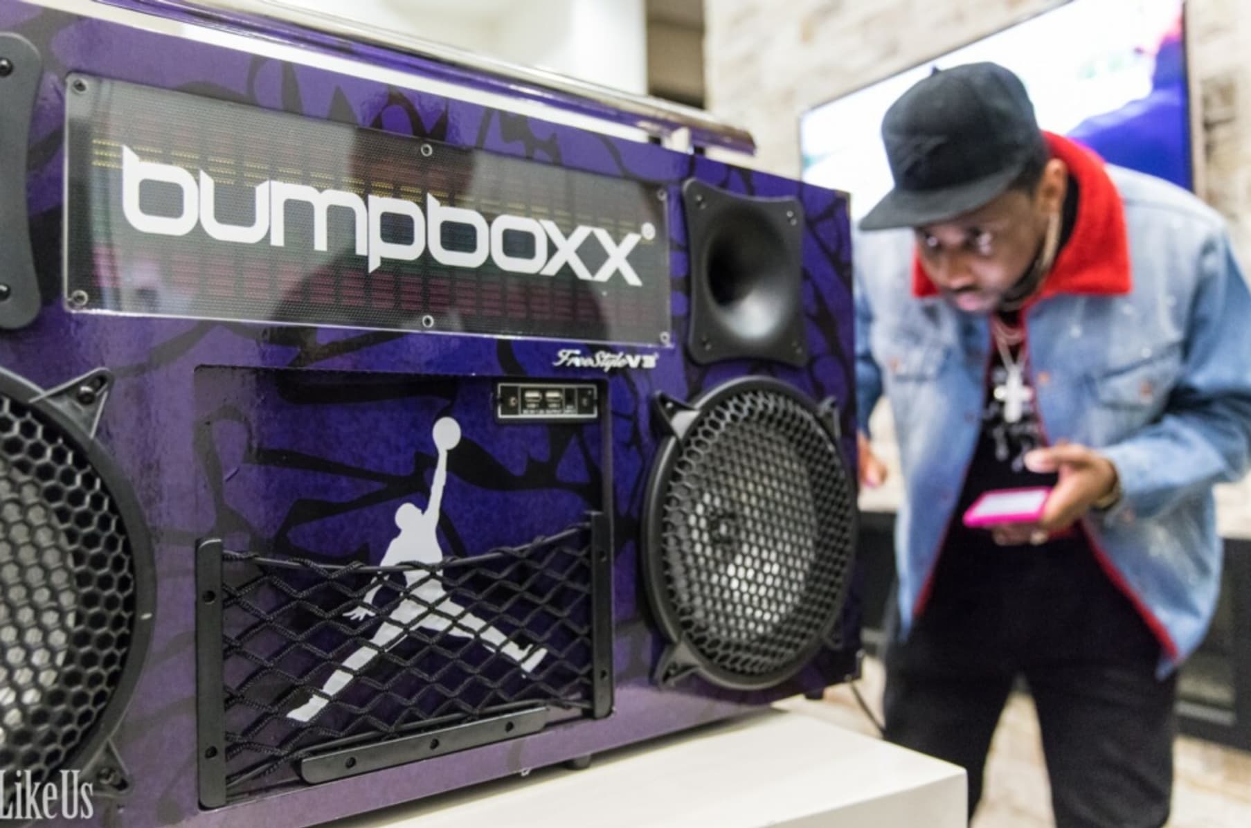 bumpboxx freestyle v3s bluetooth boombox