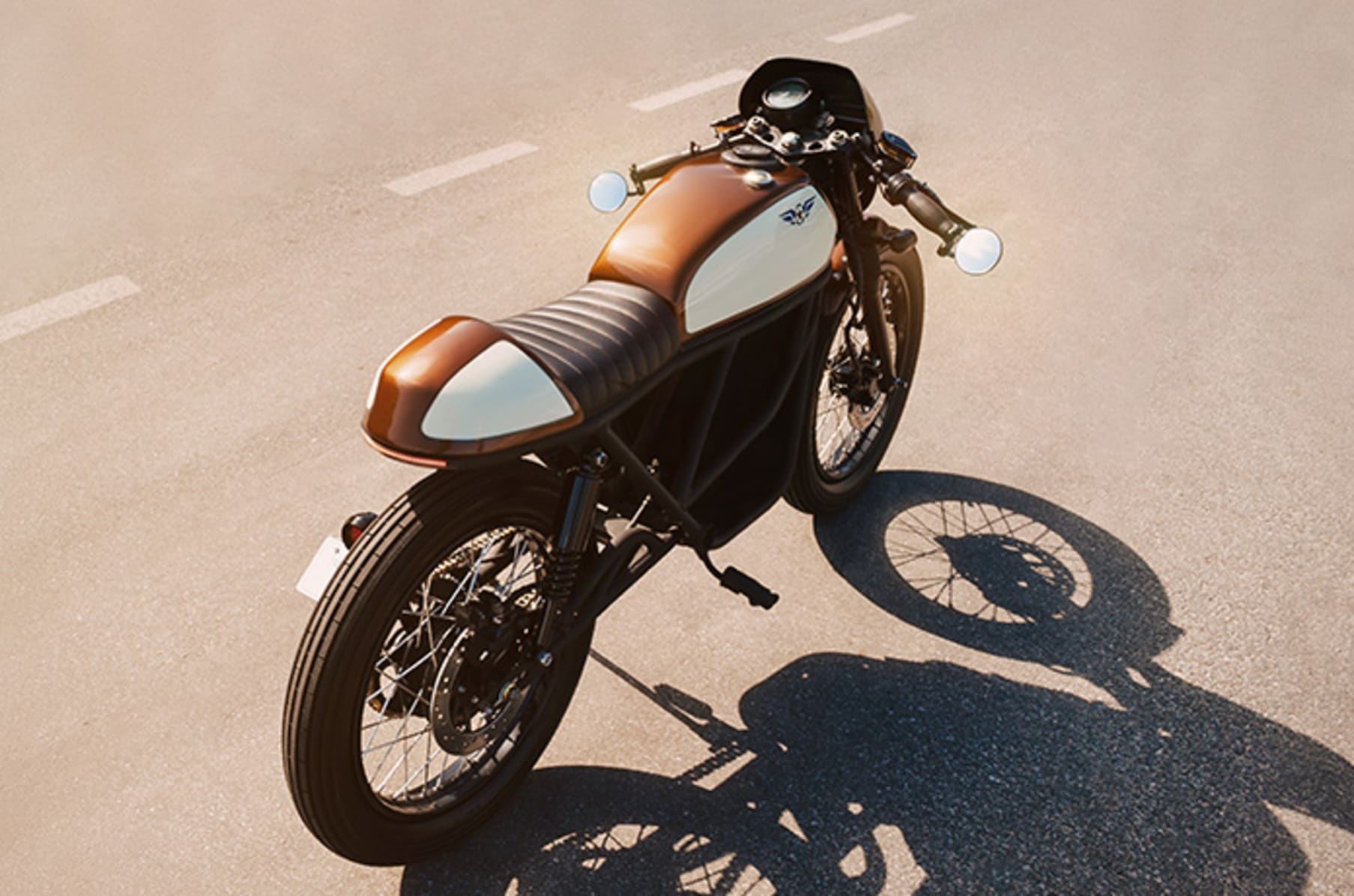 Retro style electric motorcycle online