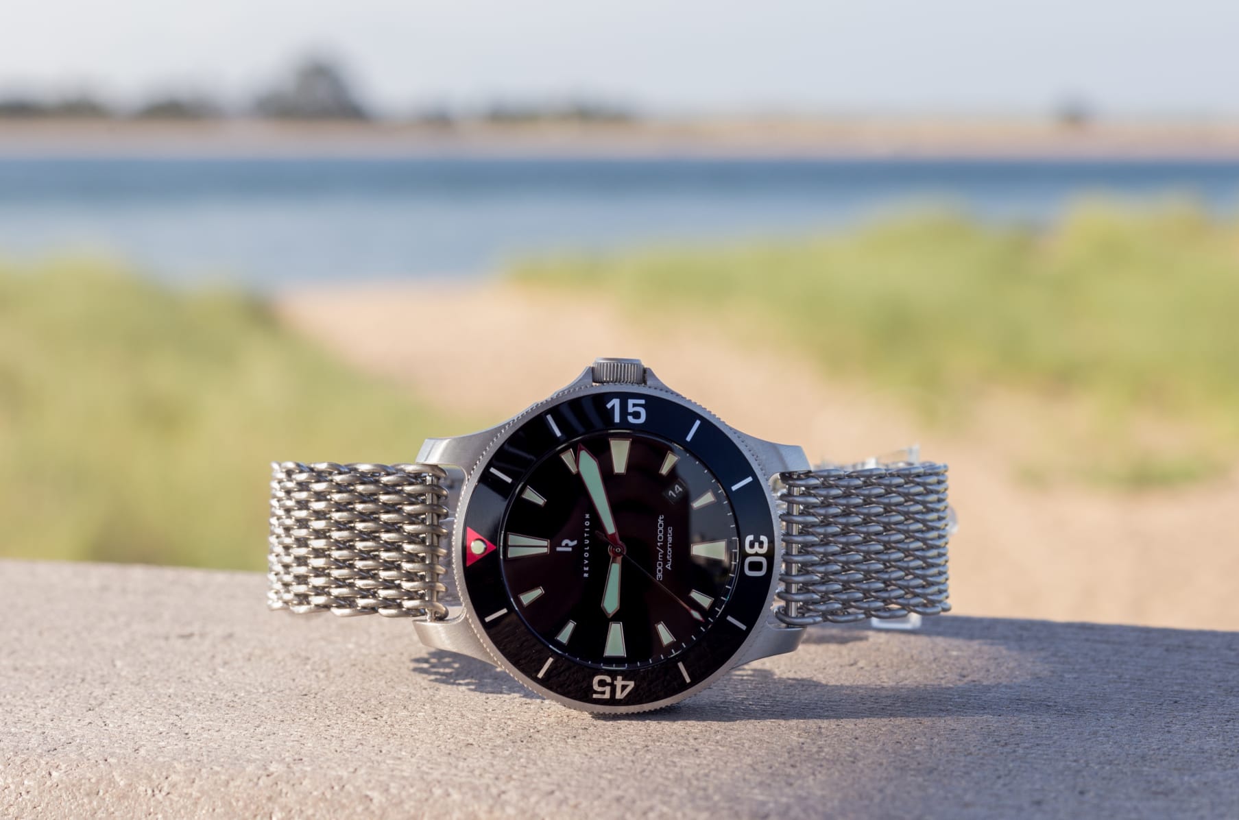 Revolution diver clearance watch