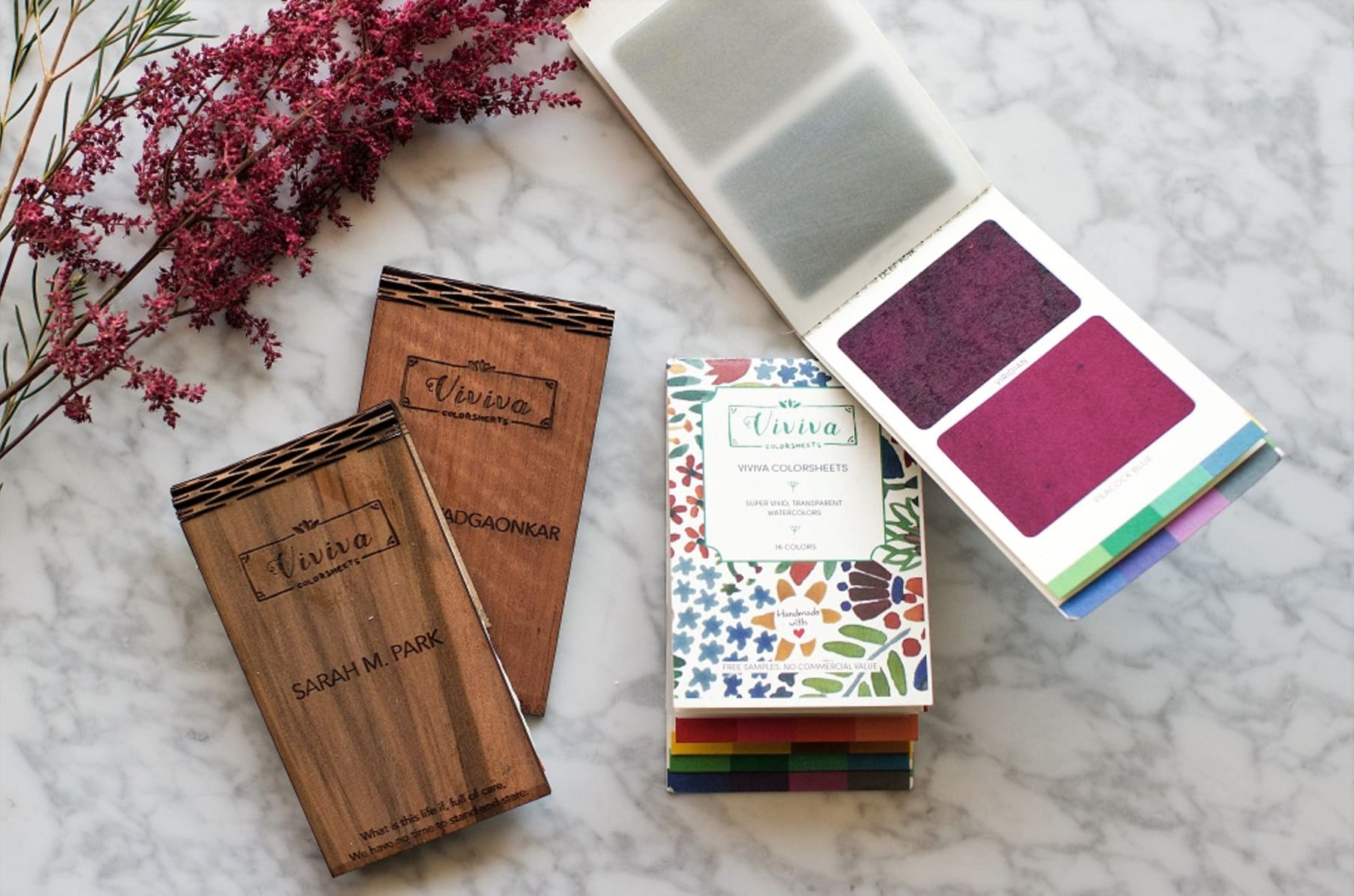 Viviva Colorsheets The Most Portable Watercolors Indiegogo