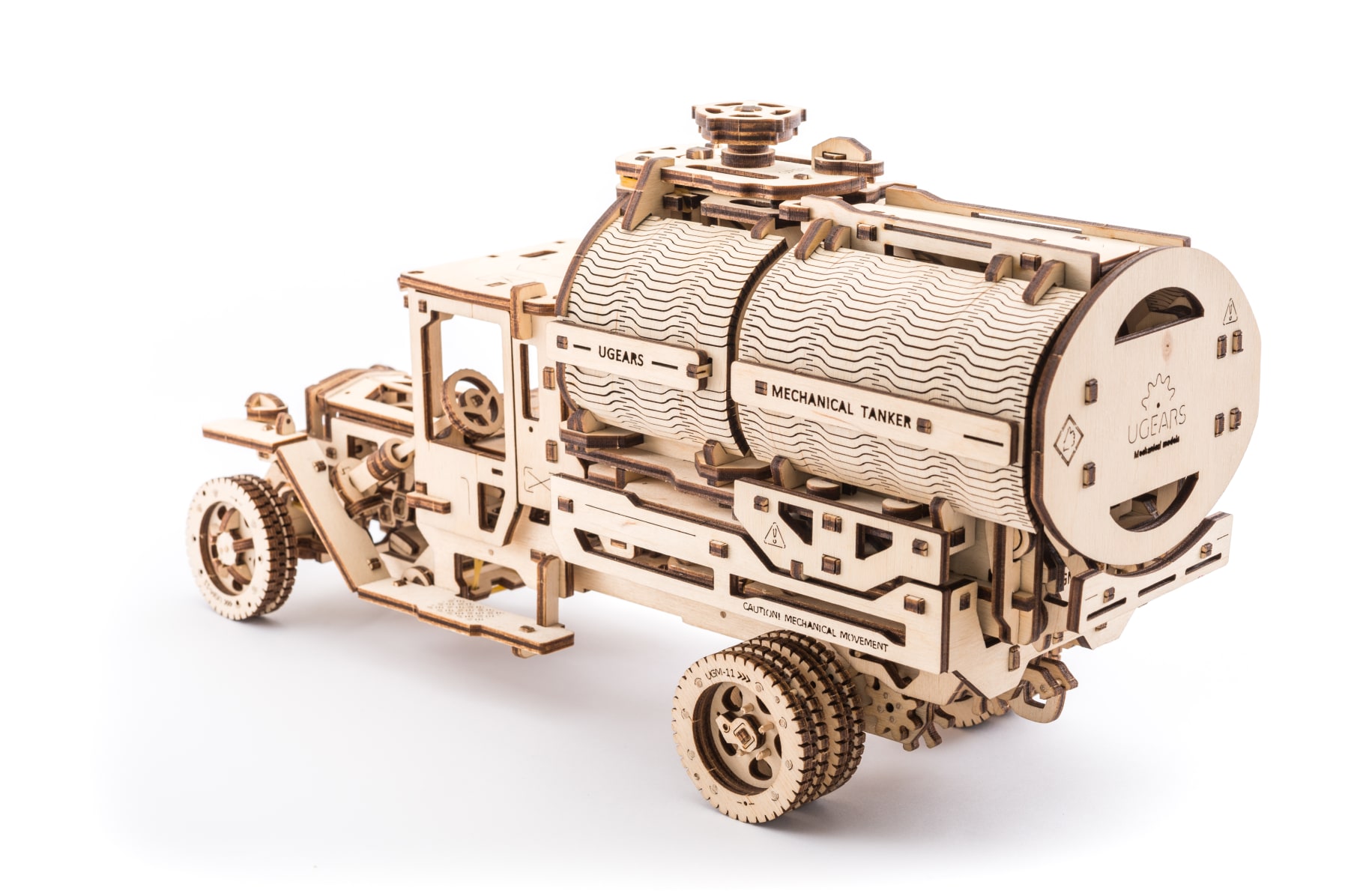 UGears ENGINE Self-propelled mechanical wooden model KIT 3D puzzle Assembly 