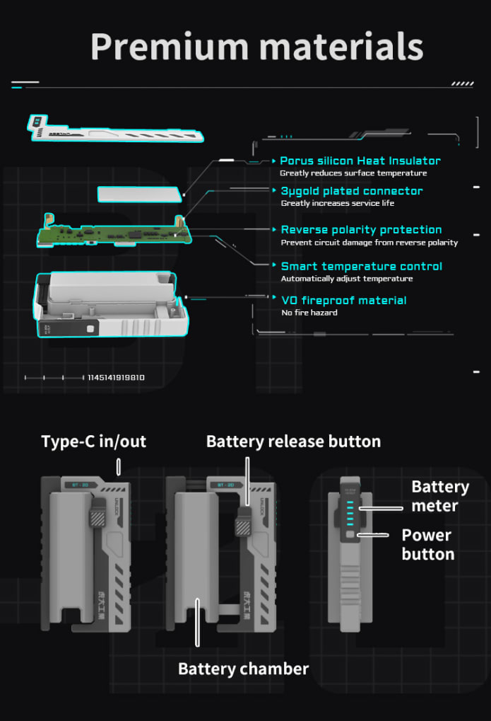 BT-20Wingman: Power bank with detachable batteries | Indiegogo