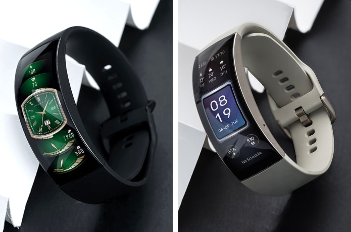 Amazfit X Curved Smartwatch: Bow to the Future | Indiegogo