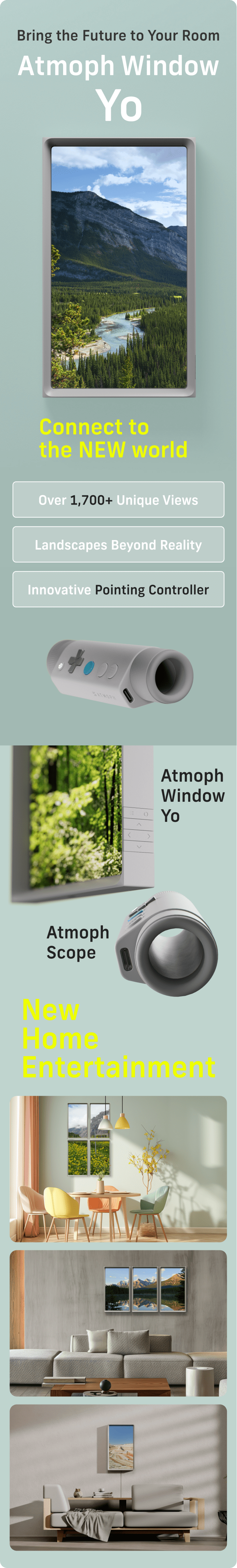 Atmoph Window 1 初代 AW 101 美品】Atmoph Window 1 初代 AW 101 - メルカリ