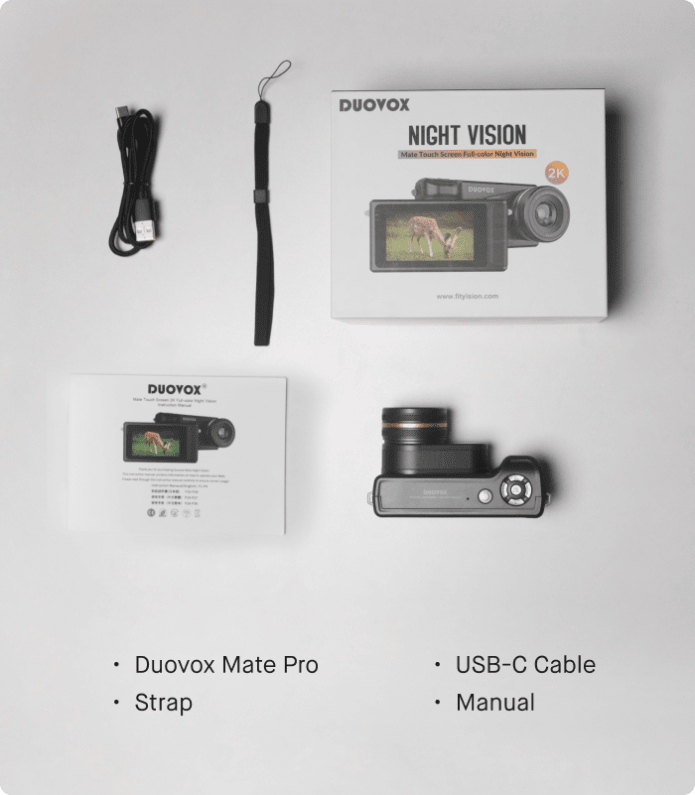 【希少品】 DUOVOX NIGHT VISION Mate 2K 暗視カメラ 希少品】 DUOVOX NIGHT VISION Mate 2K 暗視カメラ