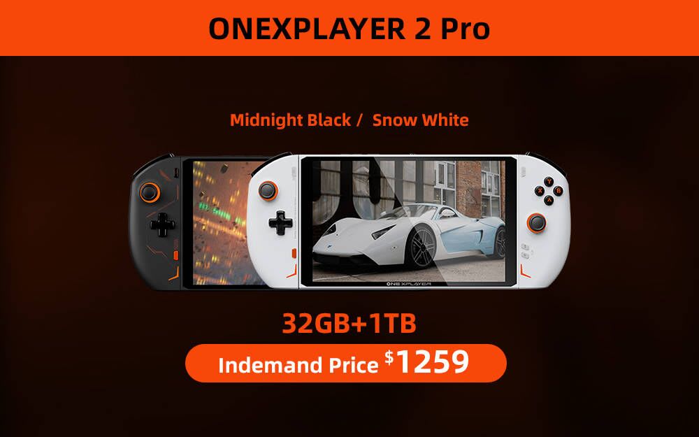 ONEXPLAYER 2 Pro-The Most Powerful 3-in-1 Handheld | Indiegogo