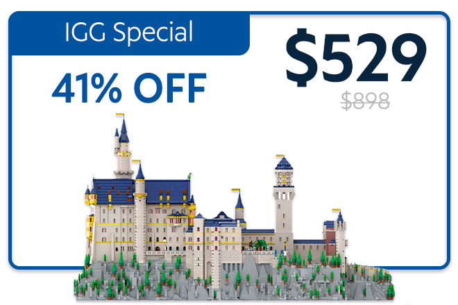 The Largest Building Block Neuschwanstein Castle Indiegogo