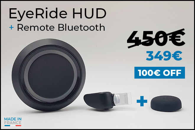 EyeRide HUD : Make Your Helmet Smart. | Indiegogo