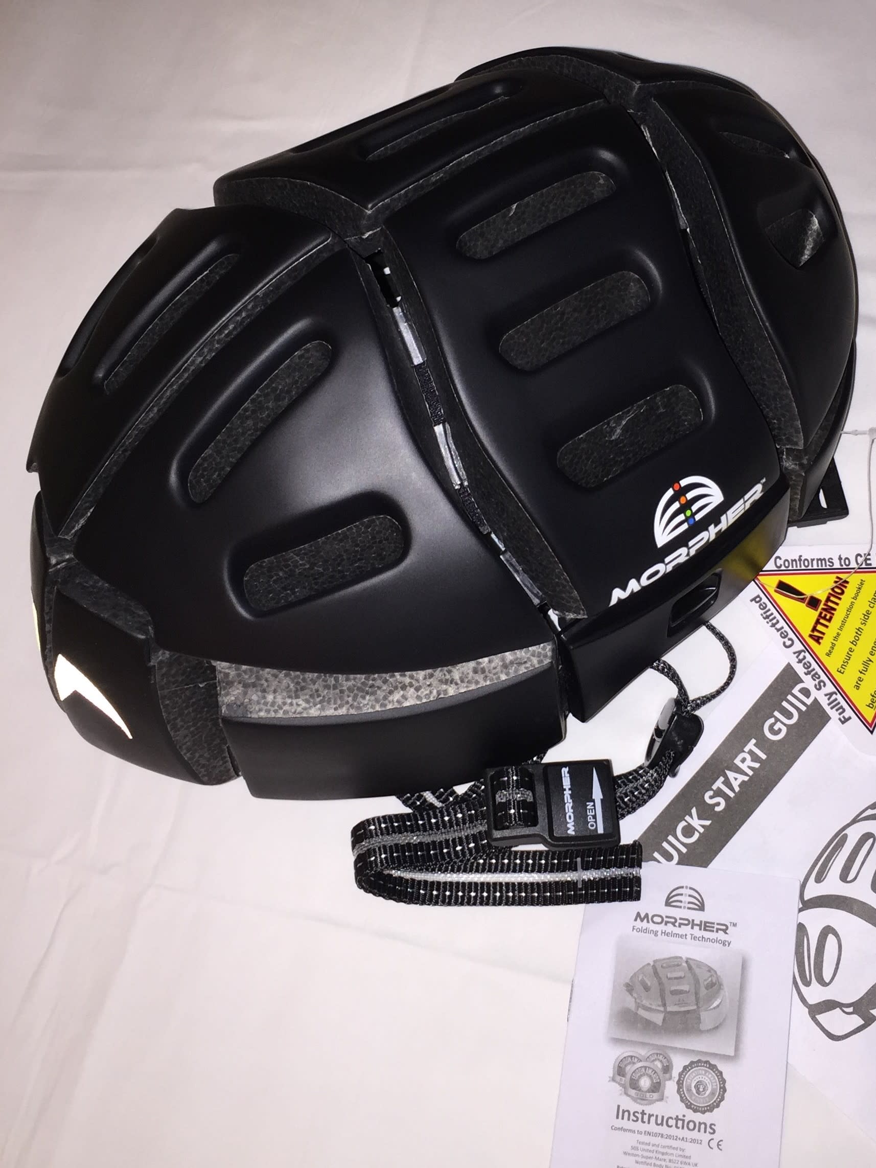 Morpher flat folding helmet on sale