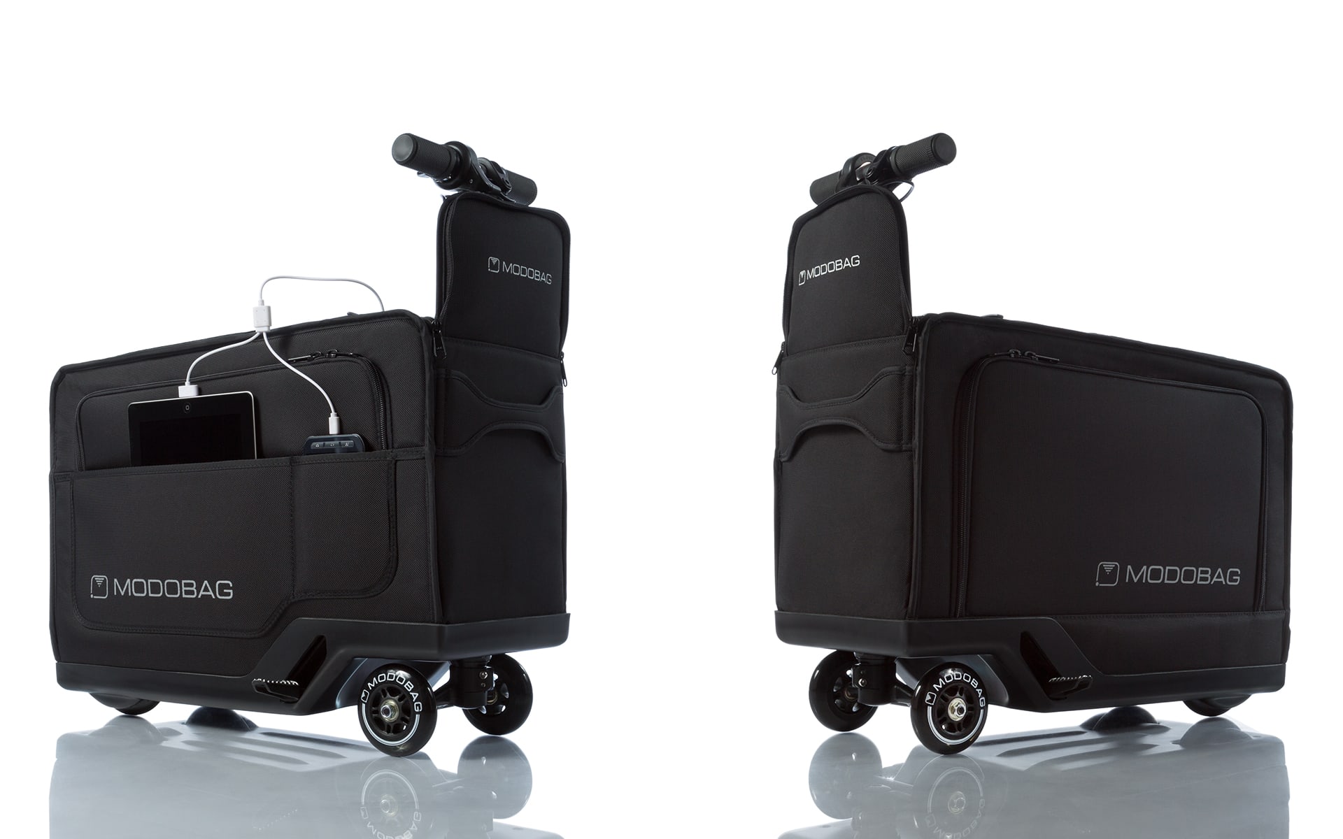 Modobag World s First Motorized Rideable Luggage Indiegogo