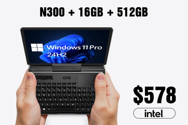 gpd pocket2 UMPC 美品 GPD Pocket 2 8GB memory SSD 128GB storage fully functional 7