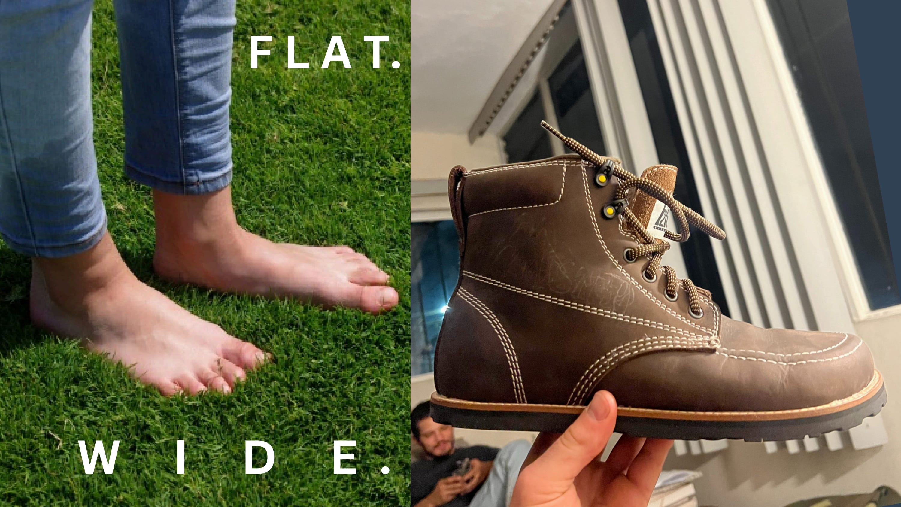 Flatstep Work Boots Barefoot Hard Toe Boots Indiegogo