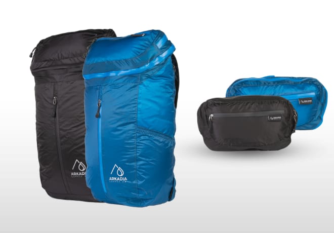 The Alta 21 Packable Backpack and 3L Hip Pack Indiegogo