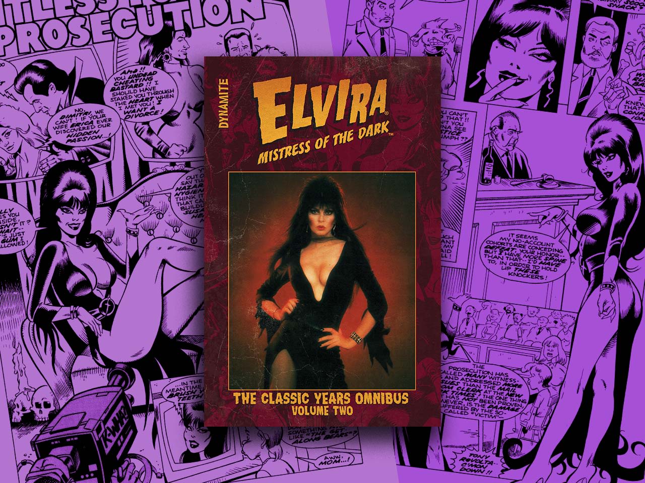 Fans loved the first volume of Elvira's Classic Adventures that debuted last Spring. We're thrilled to follow that with the second volume of classic comics collected for the first time in decades!