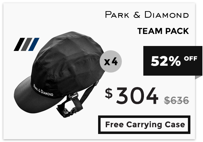 Park \u0026 Diamond: Foldable Bike Helmet 