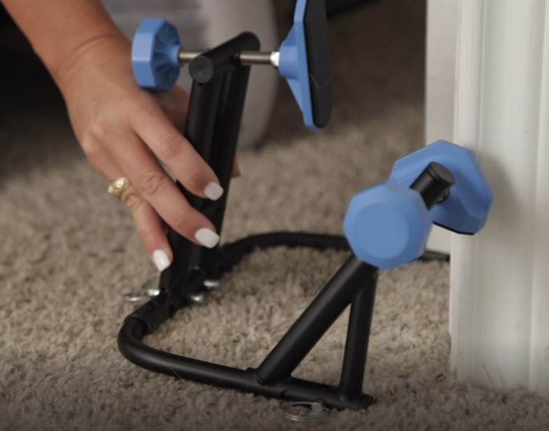 Portable squat machine shop