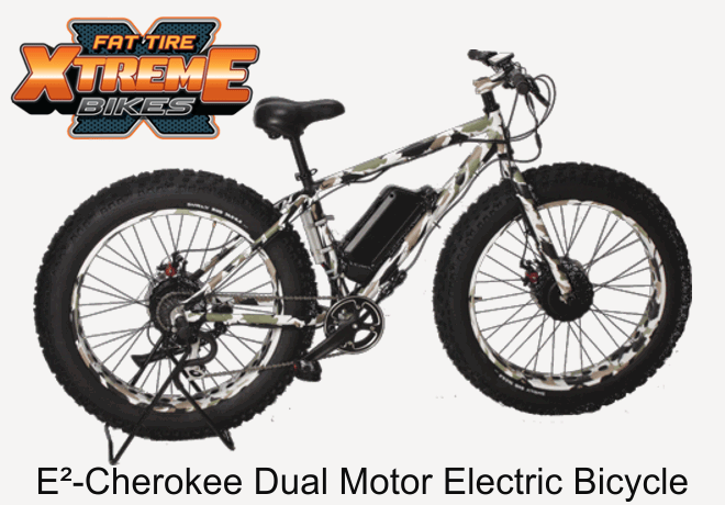 evo dual motor electric fat bike
