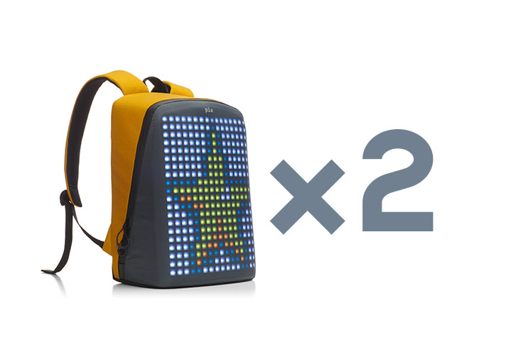 Pix smart customizable backpack Indiegogo