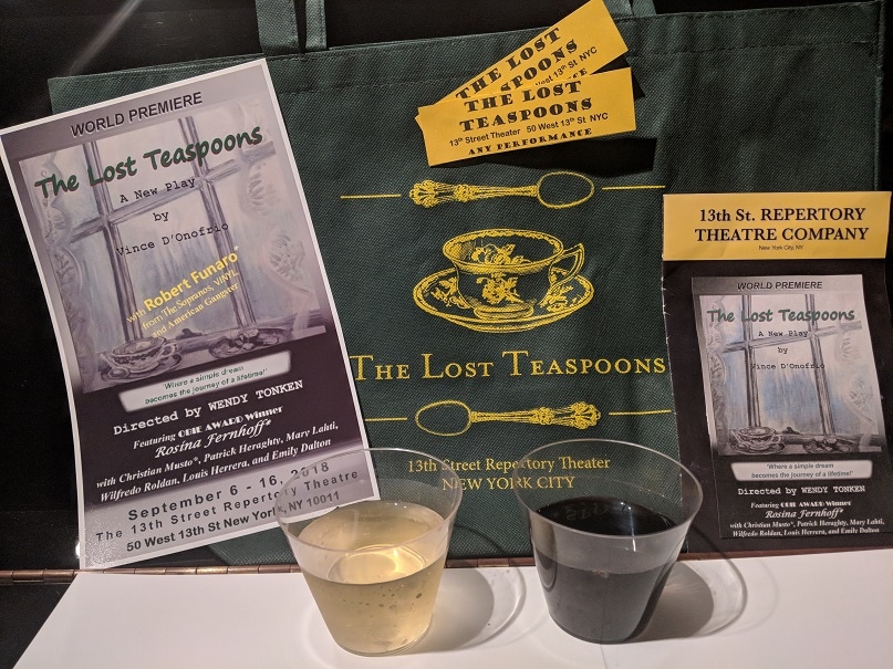 Robert Funaro Of The Sopranos And Obie Winner Rosina Fernhoff Star In The Lost Teaspoons Now At 13th St Rep Theatre