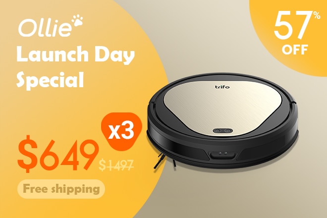 Trifo Ollie: The AI Robot Vacuum for Pet Owners | Indiegogo