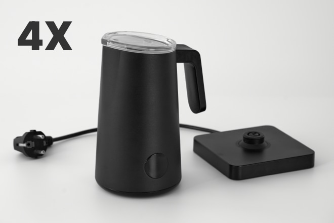 Kickstarter project live: the NanoFoamer PRO, an automatic, hands-free milk  heater and microfoam maker, for the latte artists (and others) out there :  r/espresso