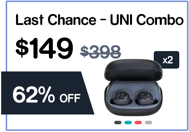 Uni true wireless earbuds clearance