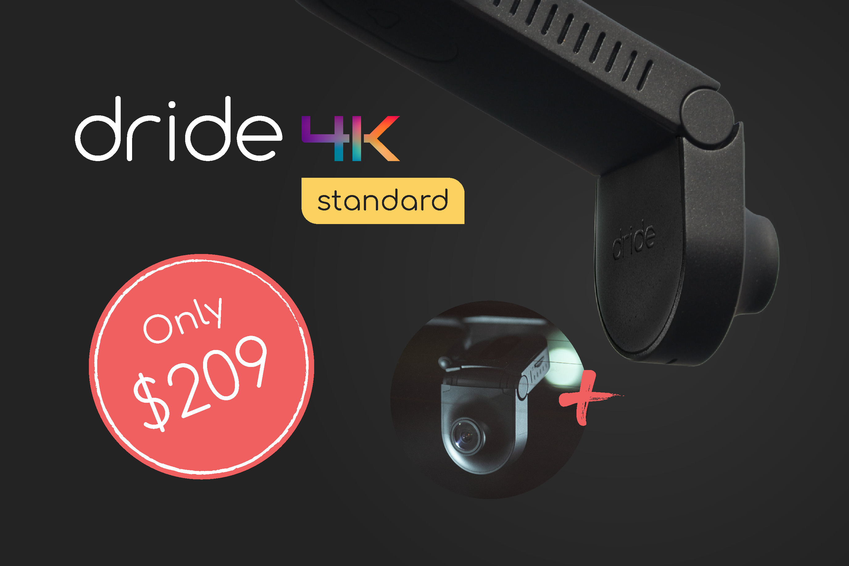 Dride 4K  Next gen connected dashcam by Dride, Inc. — Kickstarter