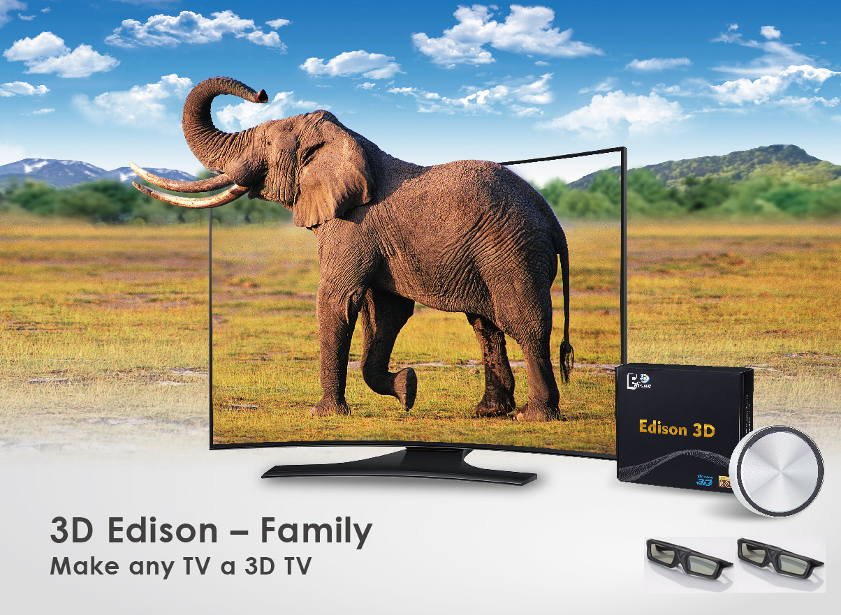 3d Edison Make Any Tv A 3d Tv Indiegogo