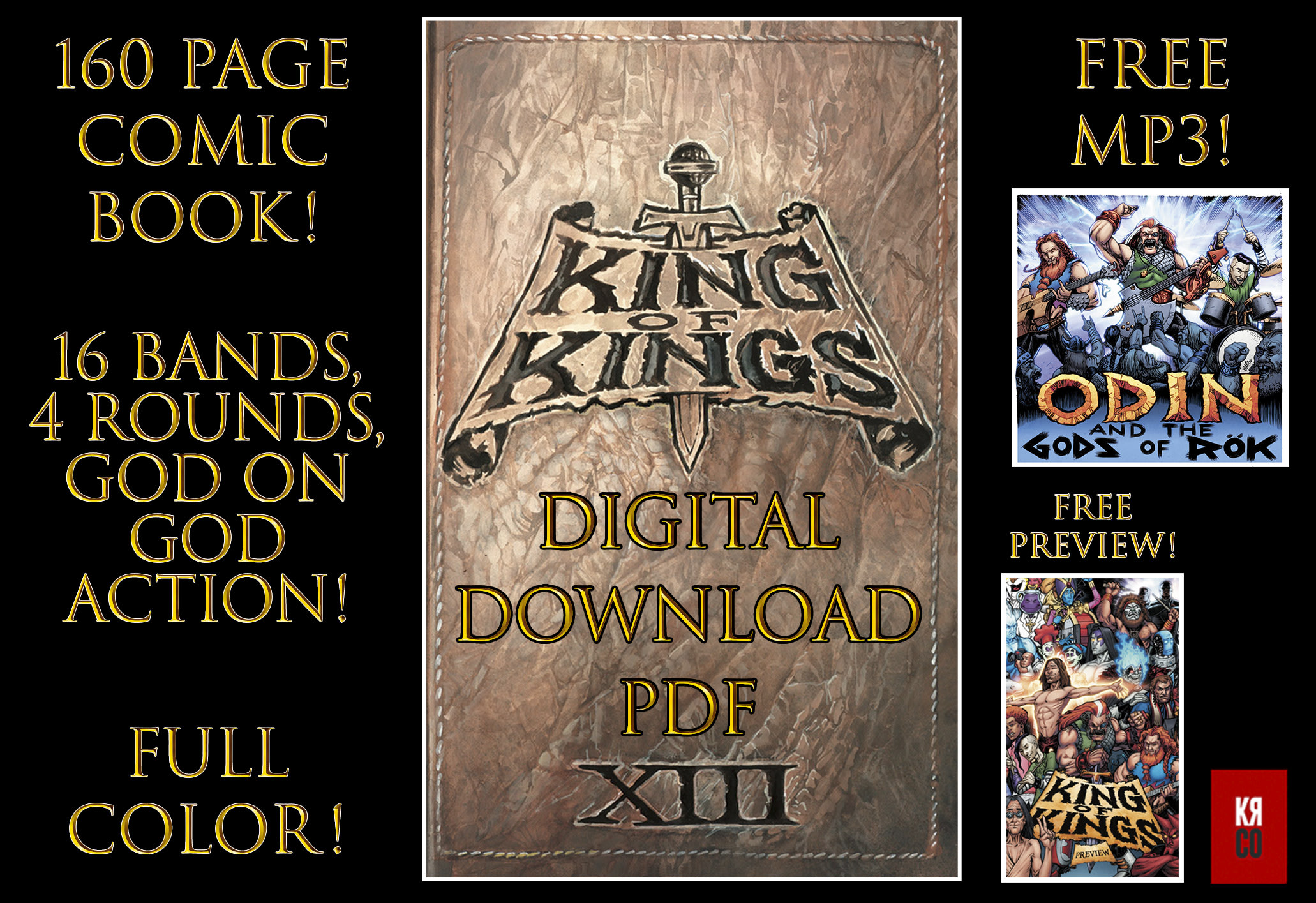 King Of Kings Graphic Novel Indiegogo