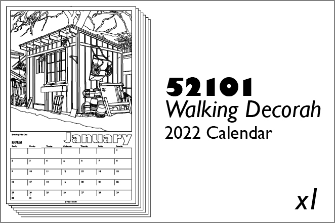 52101 Walking Decorah - 2022 Calendar | Indiegogo