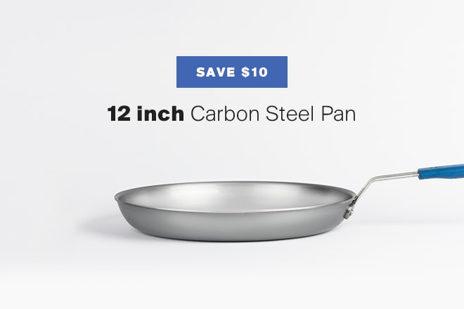 The Misen Carbon Steel Pan