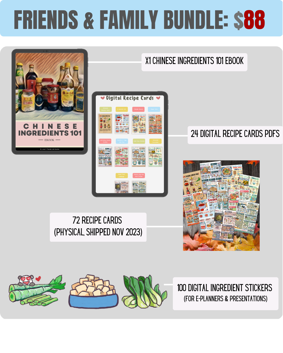 Make 100 Chinese Recipe Card Drawings by Linda Yi — Kickstarter