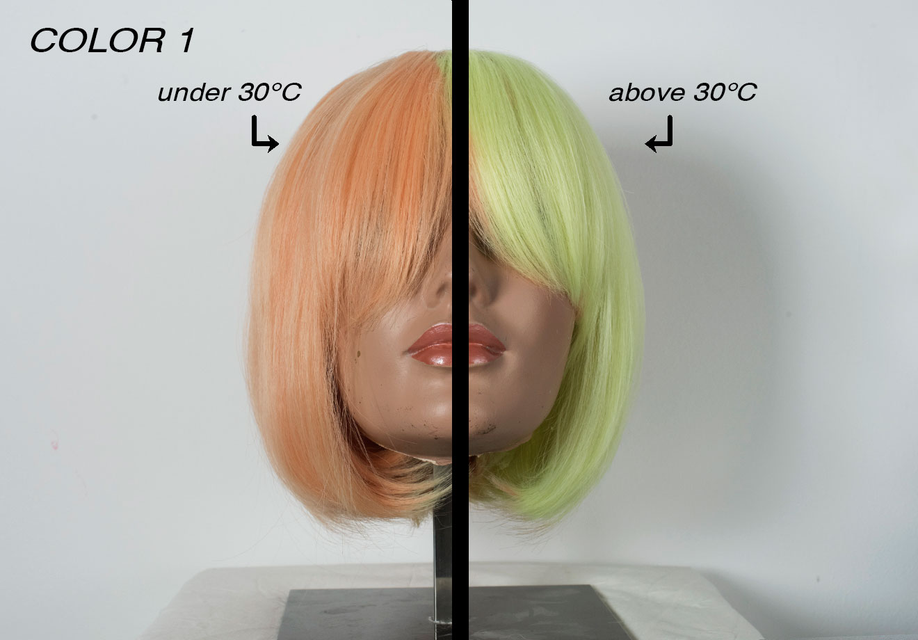 How to change wig best sale color