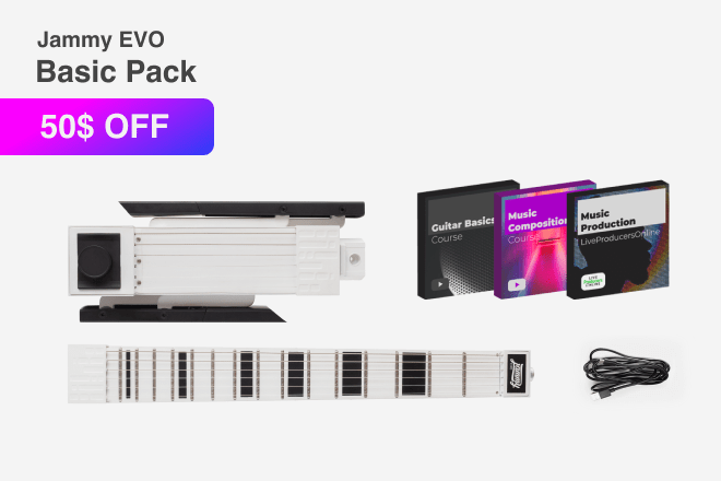 Jammy EVO Play Any Instrument Using Guitar Skills Indiegogo