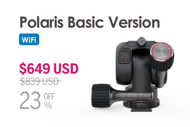 polaris tripod head