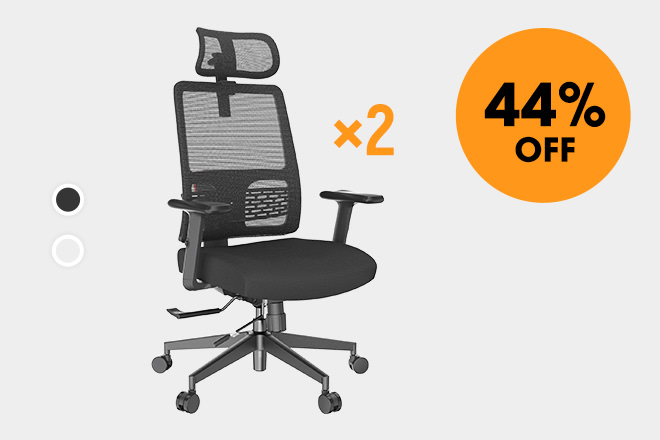 This adaptive home office chair has an auto-following backrest