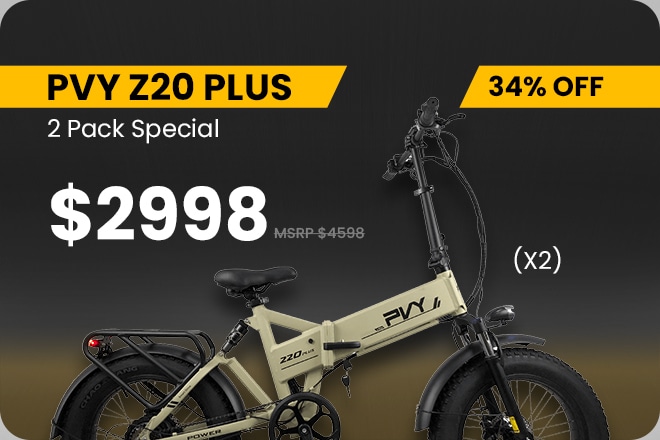 PVY Z20 PLUS The Ultimate All Terrain E Bike Indiegogo