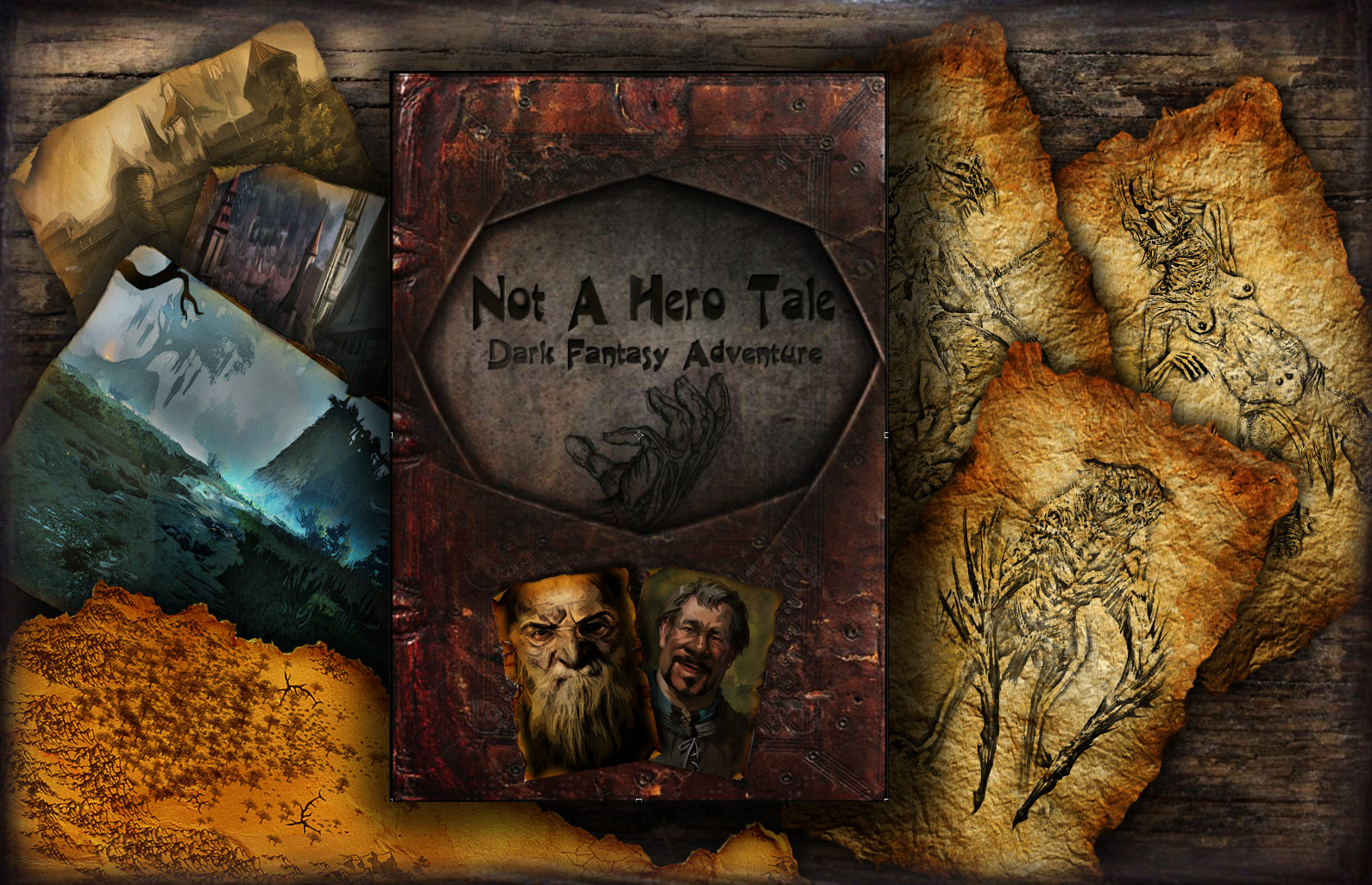 Not A Hero Tale: PC Book Adventure | Indiegogo