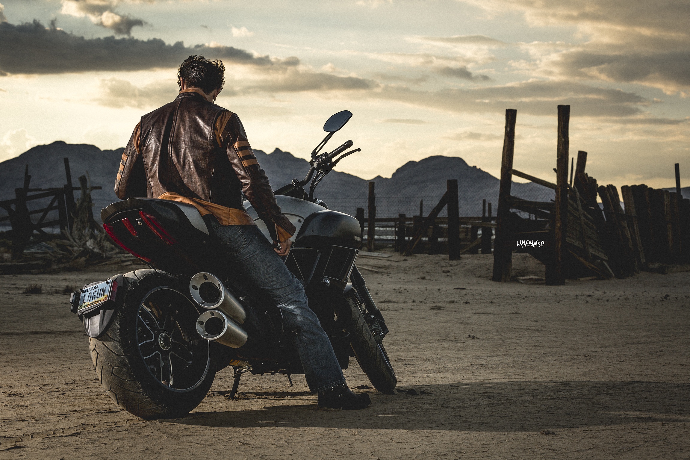 Wolverine origins motorcycle shop