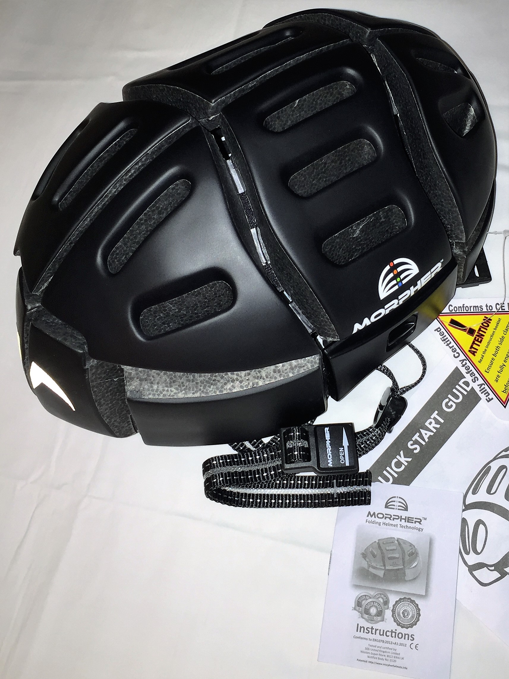 Morpher bike helmet clearance