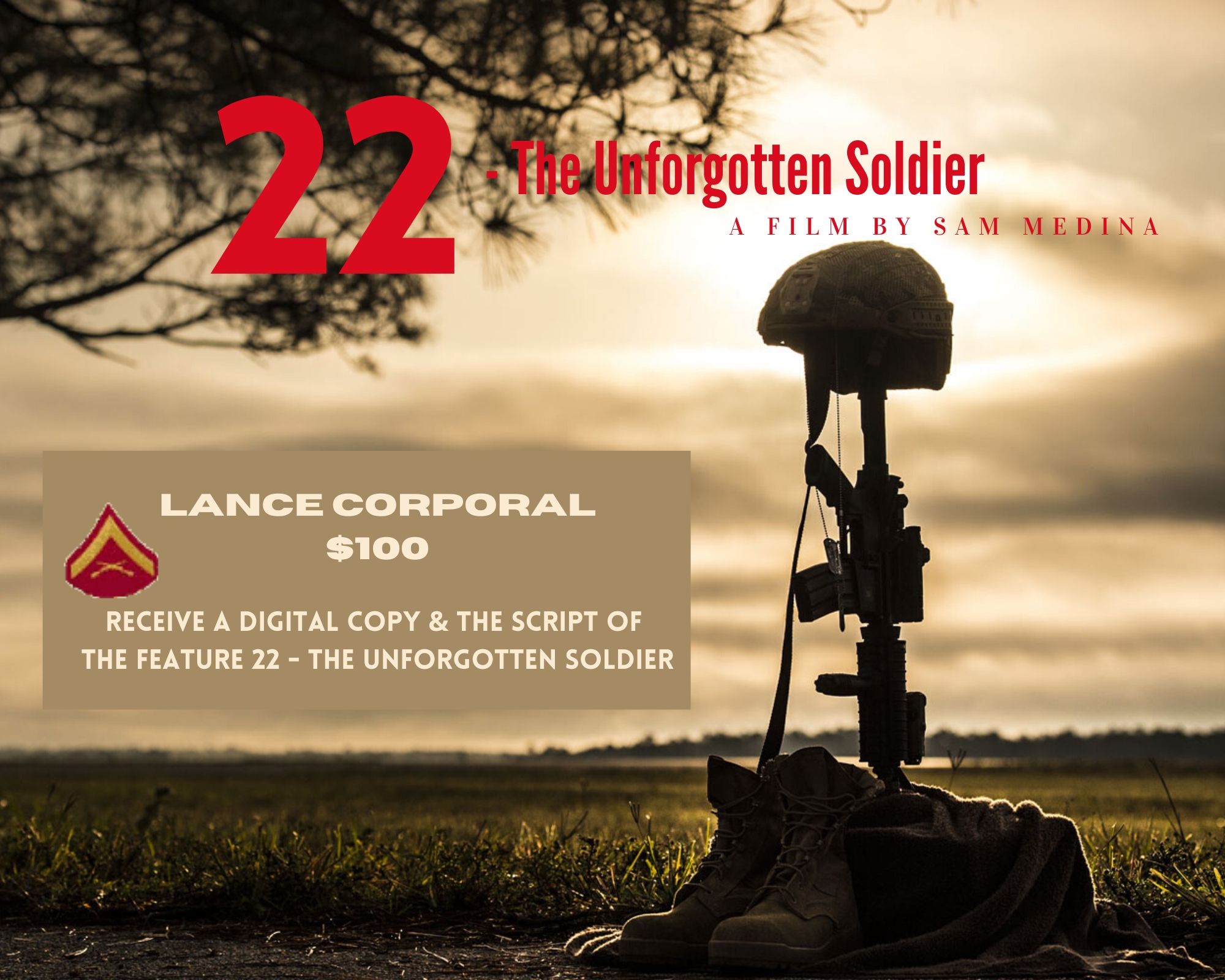 22 The Unforgotten Soldier Indiegogo