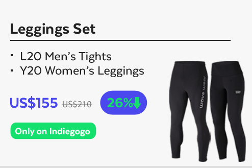 Men's Compression Leggings with Kinesiology Tape Technology – WaveWear