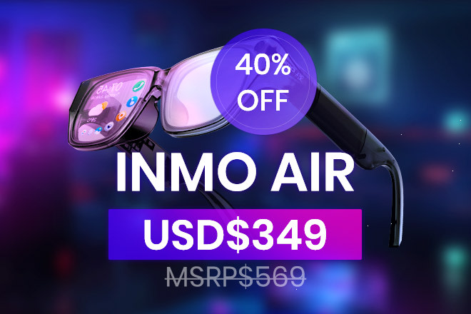 INMO AIR: World's Lightest True AR Glasses | Indiegogo