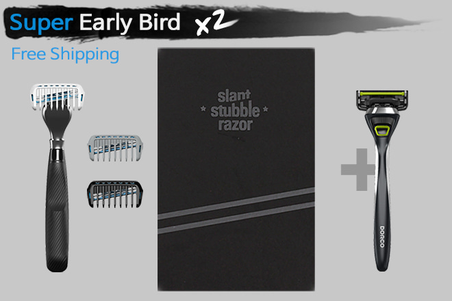 slanted clipper guard