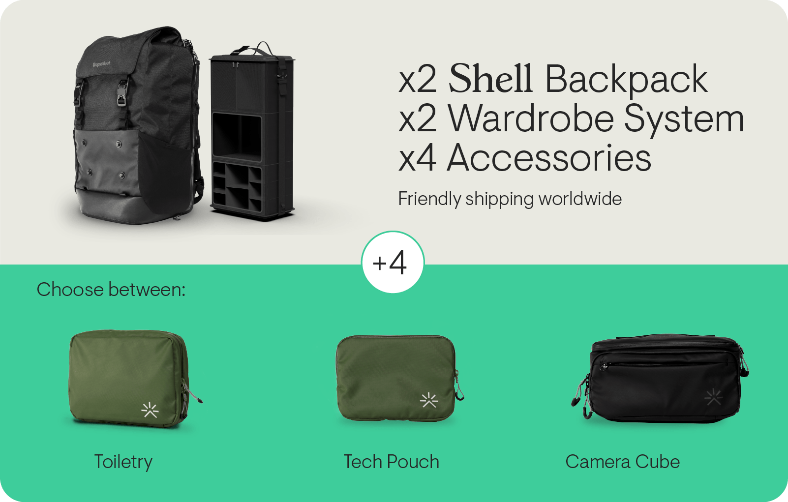 Tropicfeel backpack kickstarter shop