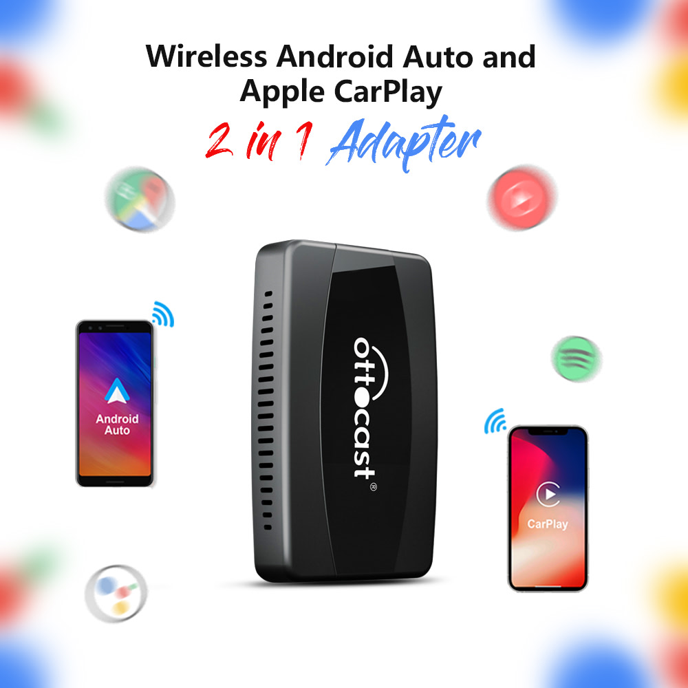 Wireless Android Auto Carplay 2 In 1 Adapter Indiegogo