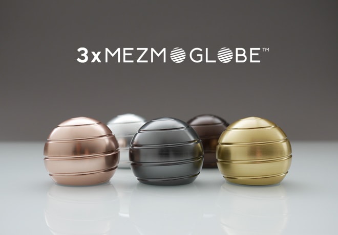 MEZMOGLOBE Kinetic desk toy Indiegogo