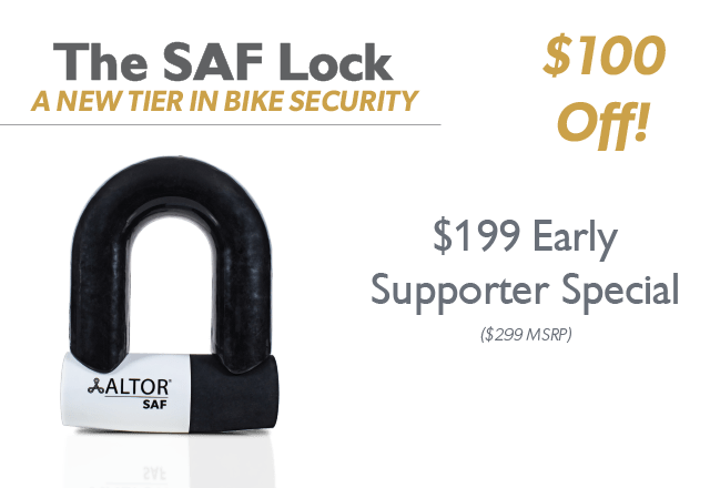 SAF Lock. The First Angle Grinder Proof Bike Lock Indiegogo